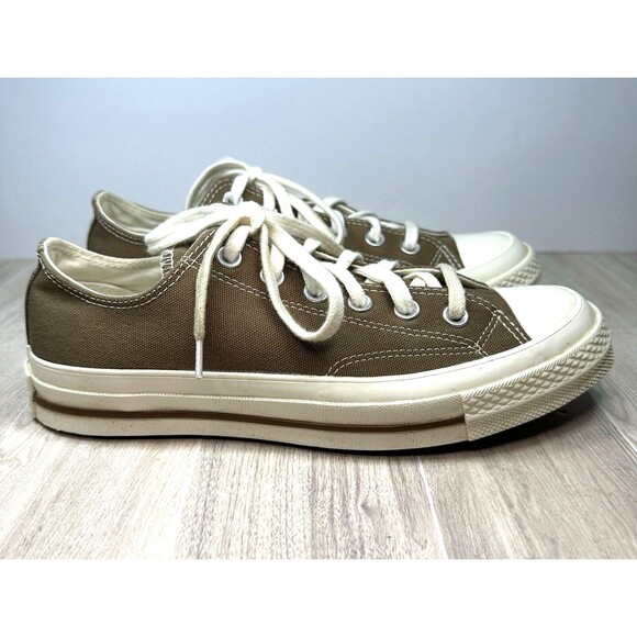 Converse Carhartt WIP x Chuck 70 Low Hamilton Brown Shoes Unisex Women's size  8 - Picture 1 of 11